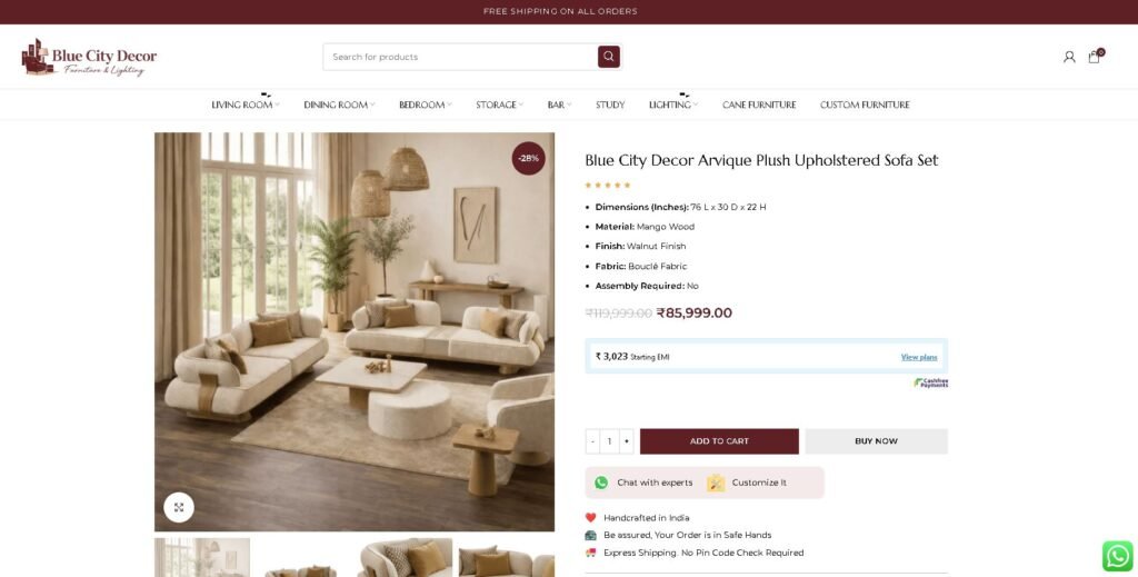 E-Commerce Website Development by Kanha Multimedia