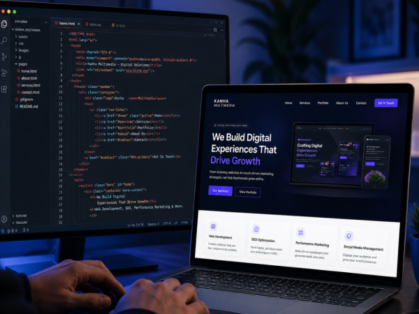 Website Development Services by Kanha Multimedia